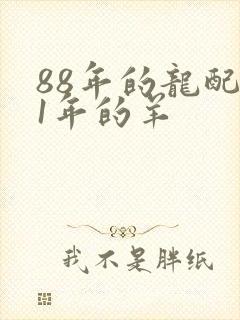 88年的龙配91年的羊