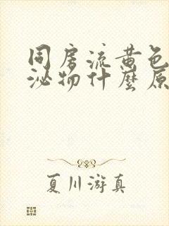 同房流黄色的分泌物什么原因