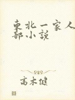 东北一家人第一部小说封面