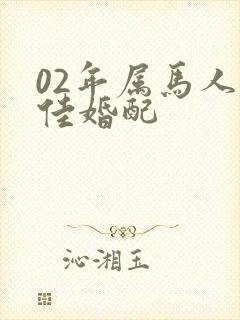 02年属马人最佳婚配