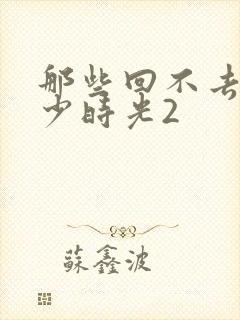 那些回不去的年少时光2