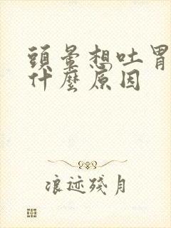 头晕想吐胃疼是什么原因