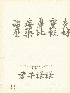 治疗鼻窦炎用什么药比较好