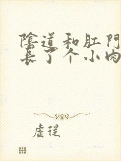 阴道和肛门之间长了个小肉球