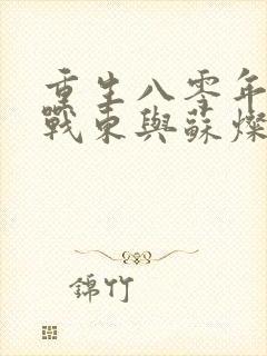 重生八零年代陆战东与苏灿