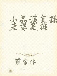 小品演员孙涛的老婆是谁