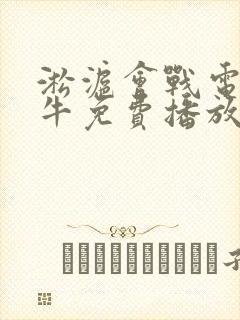 淞沪会战电影大牛免费播放封面