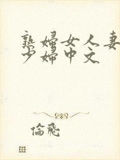 熟妇女人妻丰满少妇中文