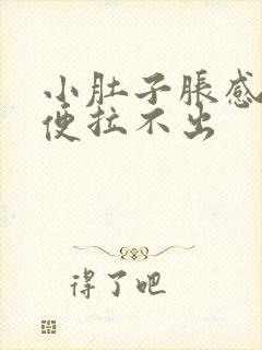 小肚子胀感觉有便拉不出封面