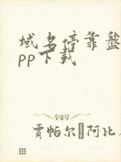 域名停靠盘他app下载封面