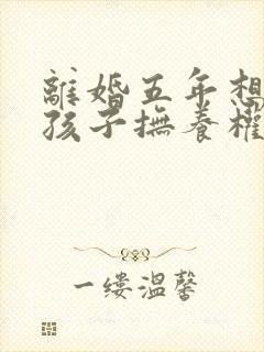 离婚五年想要回孩子抚养权