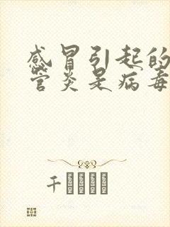 感冒引起的支气管炎是病毒还是细菌