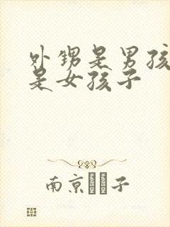 外甥是男孩子还是女孩子