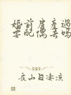 婚前房产过户需要配偶去吗