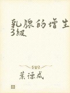 乳腺的增生结节3级