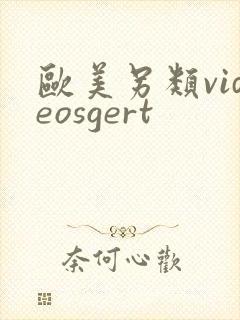 欧美另类videosgert封面