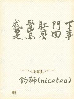 感觉肛门下坠疼是怎么回事