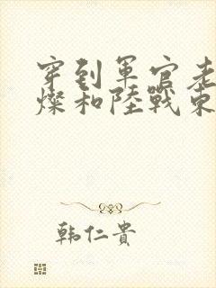 穿到军官老公苏灿和陆战东的小说封面