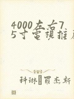 4000左右75寸电视推荐