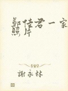 郑佳君一家三口照片