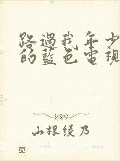 路过我年少时光的蓝色电视剧