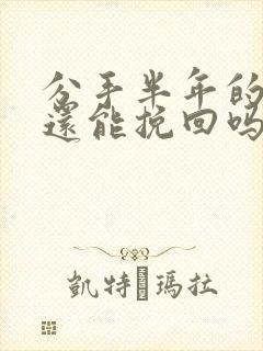 分手半年的男友还能挽回吗