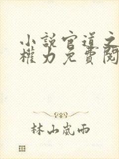 小说官道之绝对权力免费阅读全文