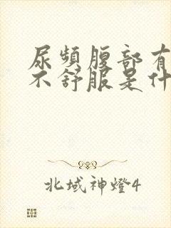 尿频腹部有点胀不舒服是什么原因