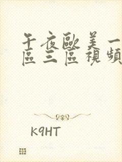 午夜欧美一区二区三区视频