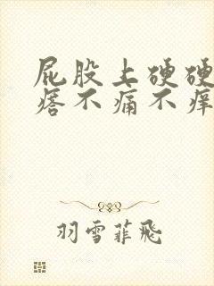 屁股上硬硬的疙瘩不痛不痒