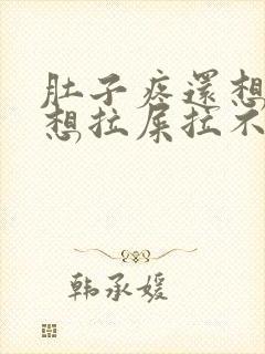 肚子疼还想吐还想拉屎拉不出来封面