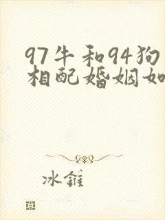 97牛和94狗相配婚姻如何