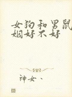 女狗和男鼠配婚姻好不好封面