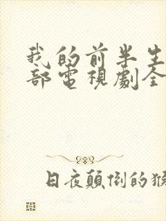 我的前半生第三部电视剧全集免费观看封面