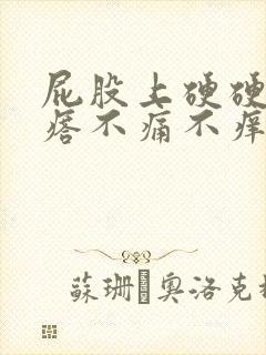 屁股上硬硬的疙瘩不痛不痒