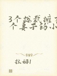 3个总裁拥有一个妻子的小说封面