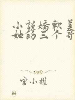 小说娇软美人和她的三个哥哥封面