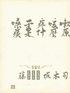 嗓子疼咳嗽有黄痰是什么原因