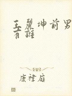 王丽坤前男友都有谁