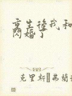 重生后我和情敌闪婚了