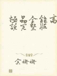 极品全能高手小说完整版