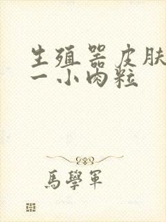 生殖器皮肤上长一小肉粒