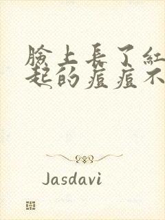 脸上长了红色凸起的痘痘不痛不痒封面