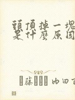 头顶掉一块头发是什么原因引起的