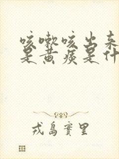 咳嗽咳出来的都是黄痰是什么原因