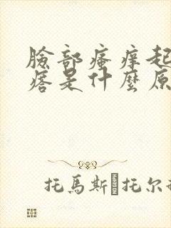 脸部瘙痒起小疙瘩是什么原因