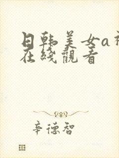 日韩美女a视频在线观看