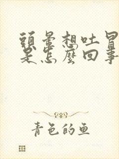 头晕想吐冒冷汗是怎么回事封面