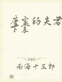 唐家的夫君们帘下衾