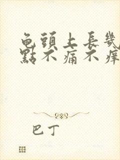 龟头上长几个红点不痛不痒